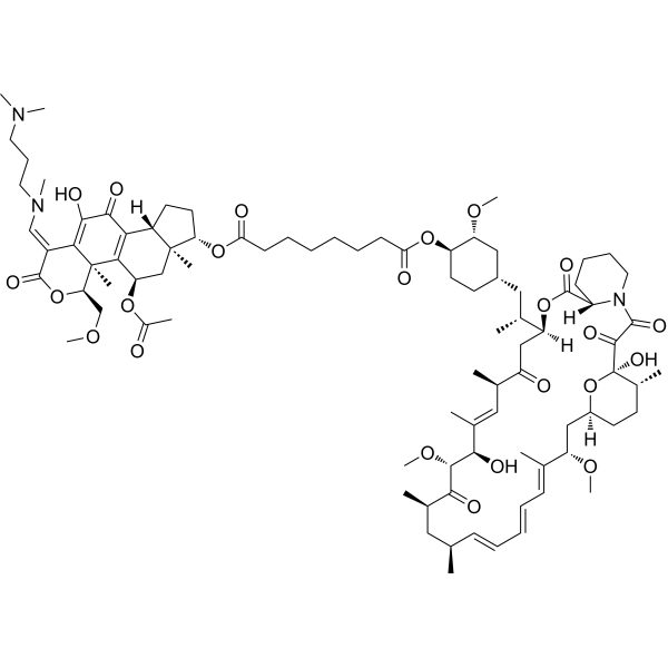 Wortmannin-Rapamycin Conjugate 1 1067892-47-0